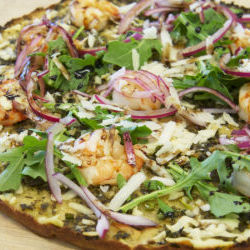 Organic Black Tiger Shrimp Gluten Free Pizza